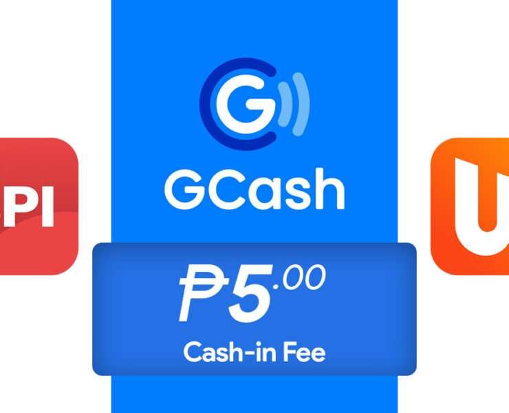 gcash cash in fee