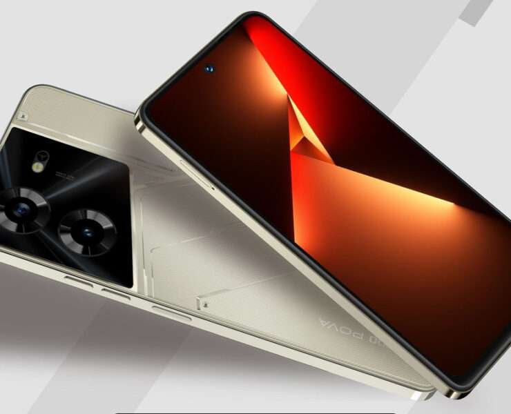 tecno pova 5 amber gold