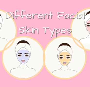Different facial skin types