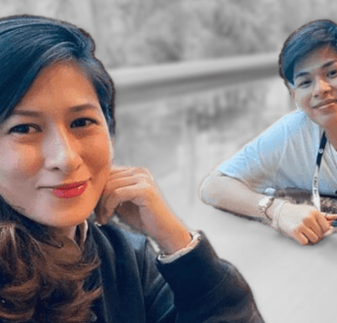 Izzy Aragon and Andrei Trazona