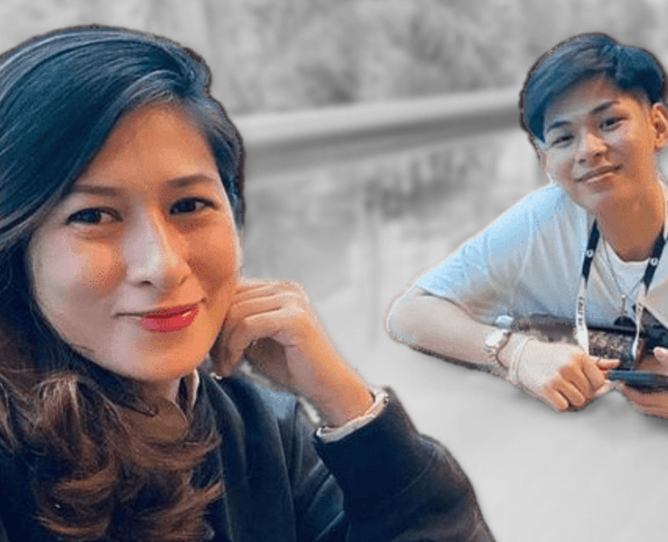 Izzy Aragon and Andrei Trazona