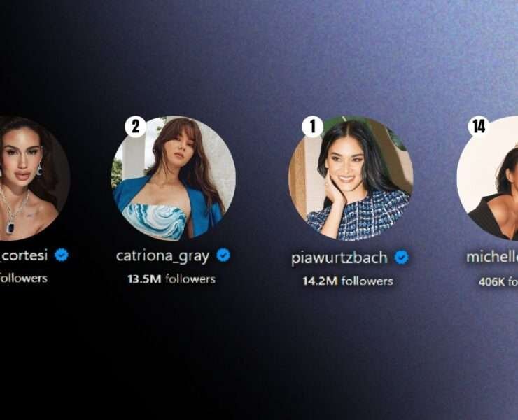 The Most Followed Miss Universe Philippines Titleholders