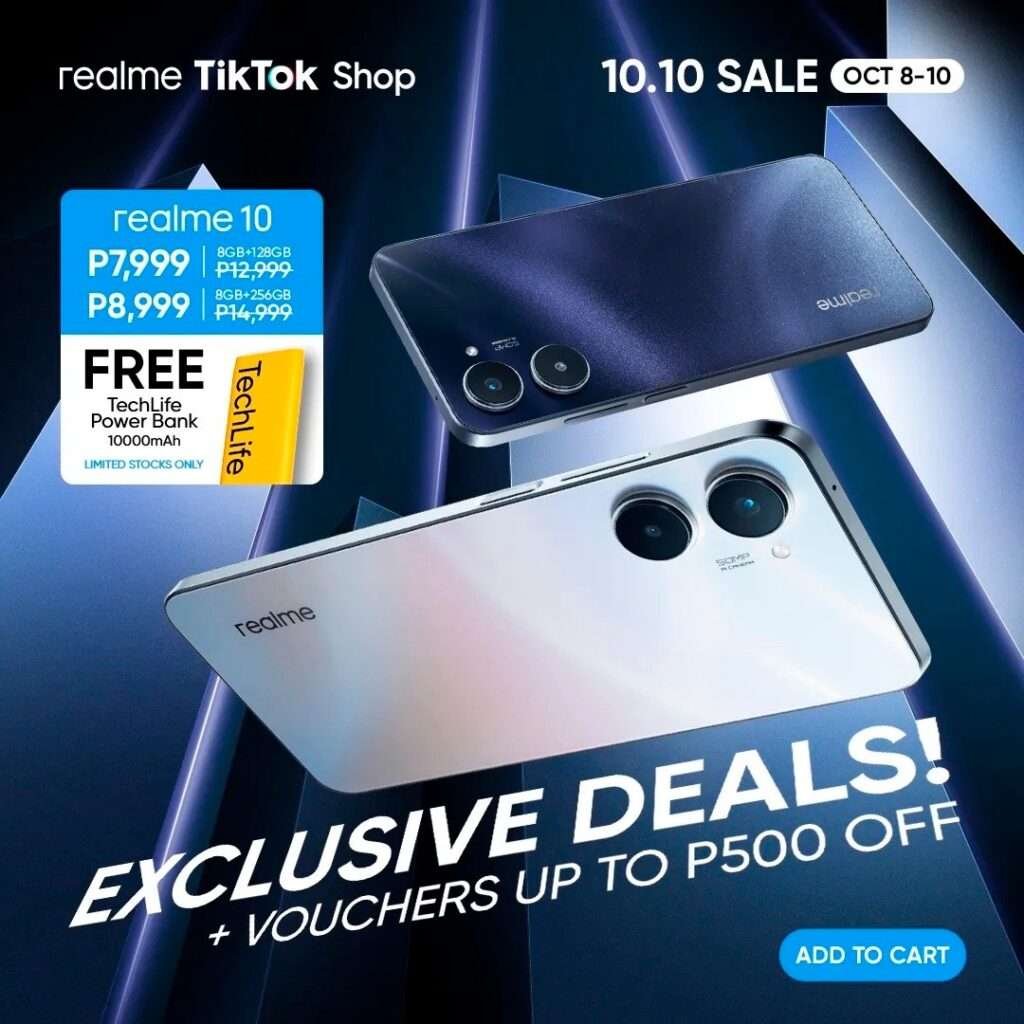 Catch exciting deals and big discounts on realme 10.10 Sale