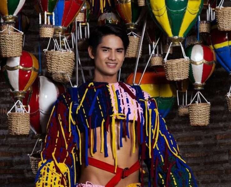 Austin Cabatana soars high in his Mister International 2023 national costume