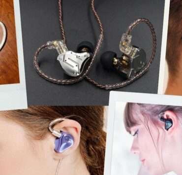 Photos of In-ear monitor earphones (IEMs)