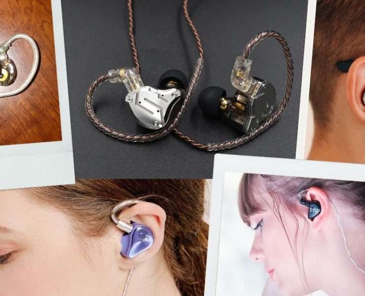 Photos of In-ear monitor earphones (IEMs)