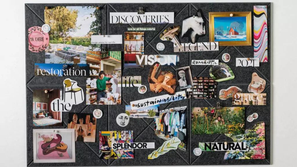 Self-Improvement Vision Board