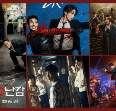 Unleash the Thrills: Top Action-Packed KDramas to Binge Now: A Killer Paradox, Bad And Crazy, Kingdom, Strangers From Hell, A Shop For Killers