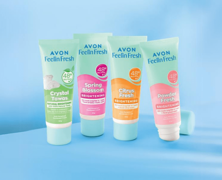 Feel Fresher Armpits with Avon's Feelin Fresh Deodorant Creams!