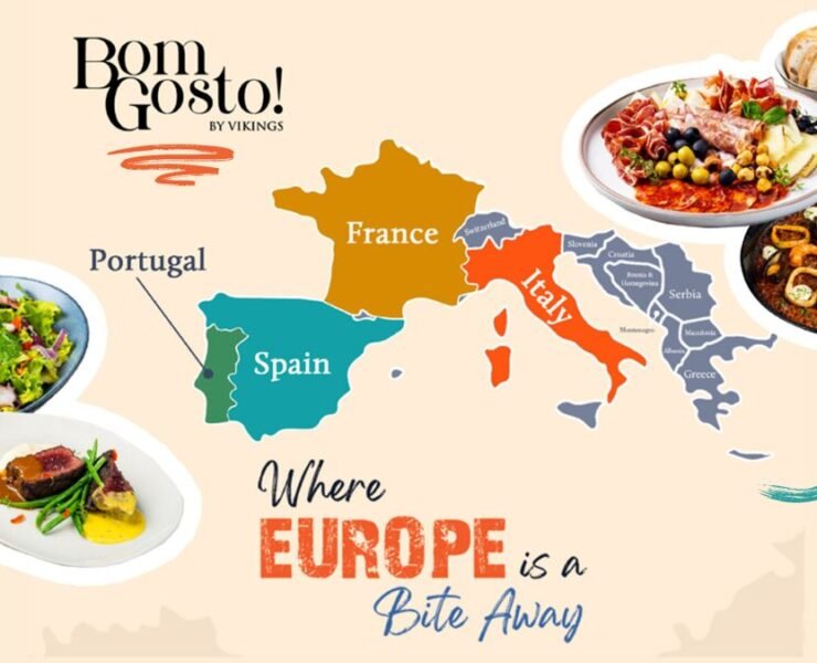 Enticing European dishes of Bom Gosto.