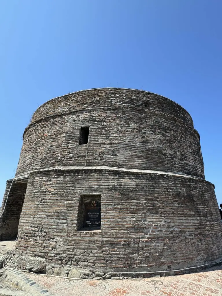 A view of La Union's Baluarte Watch Tower outside. 