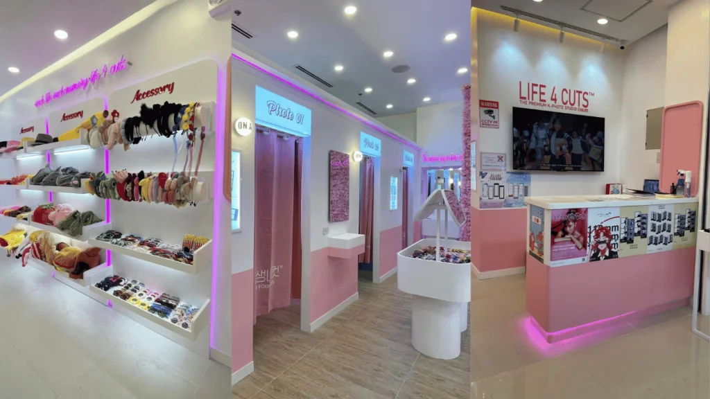 Inside of Life Four Cuts Studio Stores