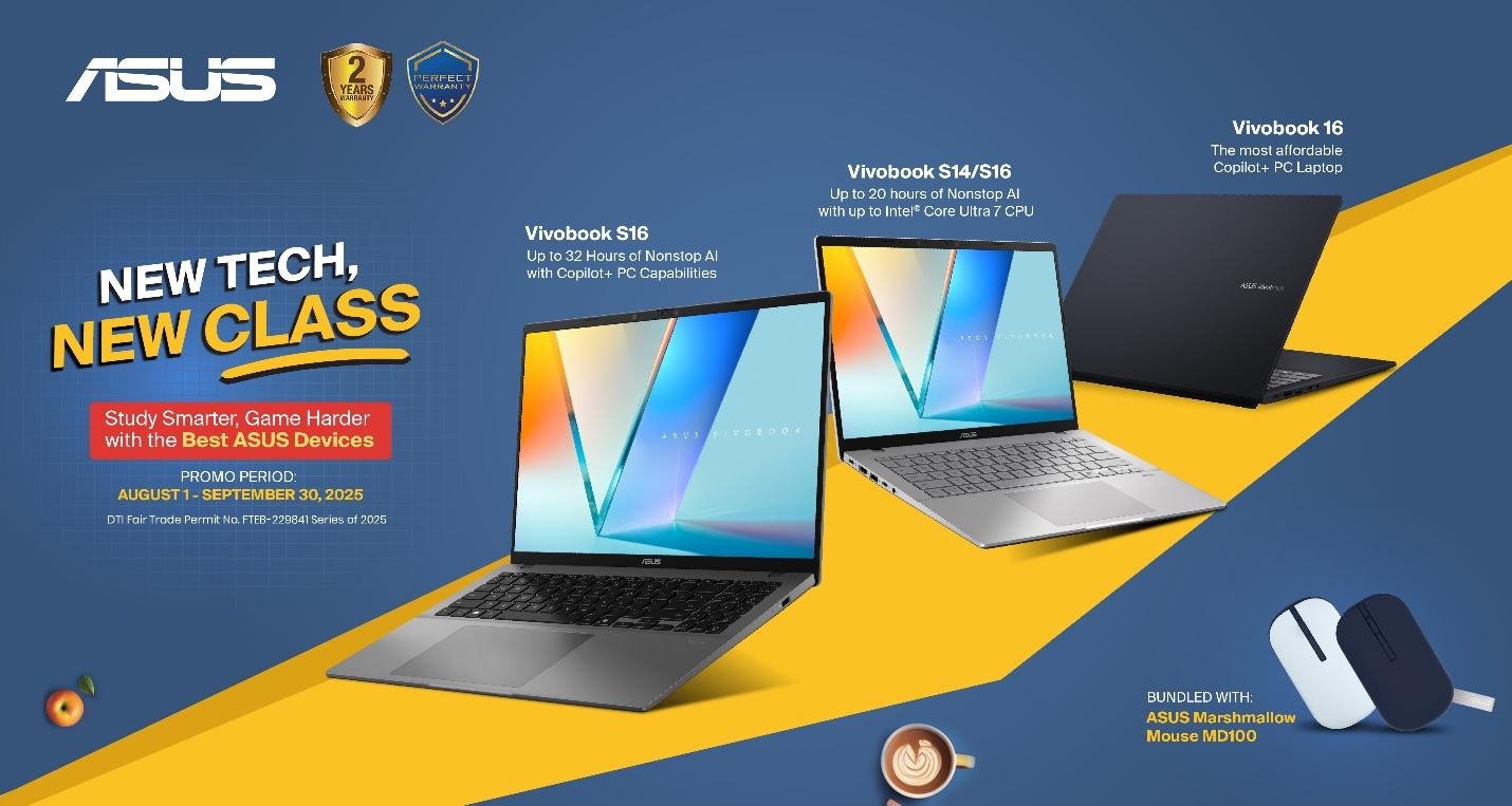 ASUS offers the best tech to empower every kind of student. Purchases of qualifying products come with exclusive bundles that complete the back-to-school essentials