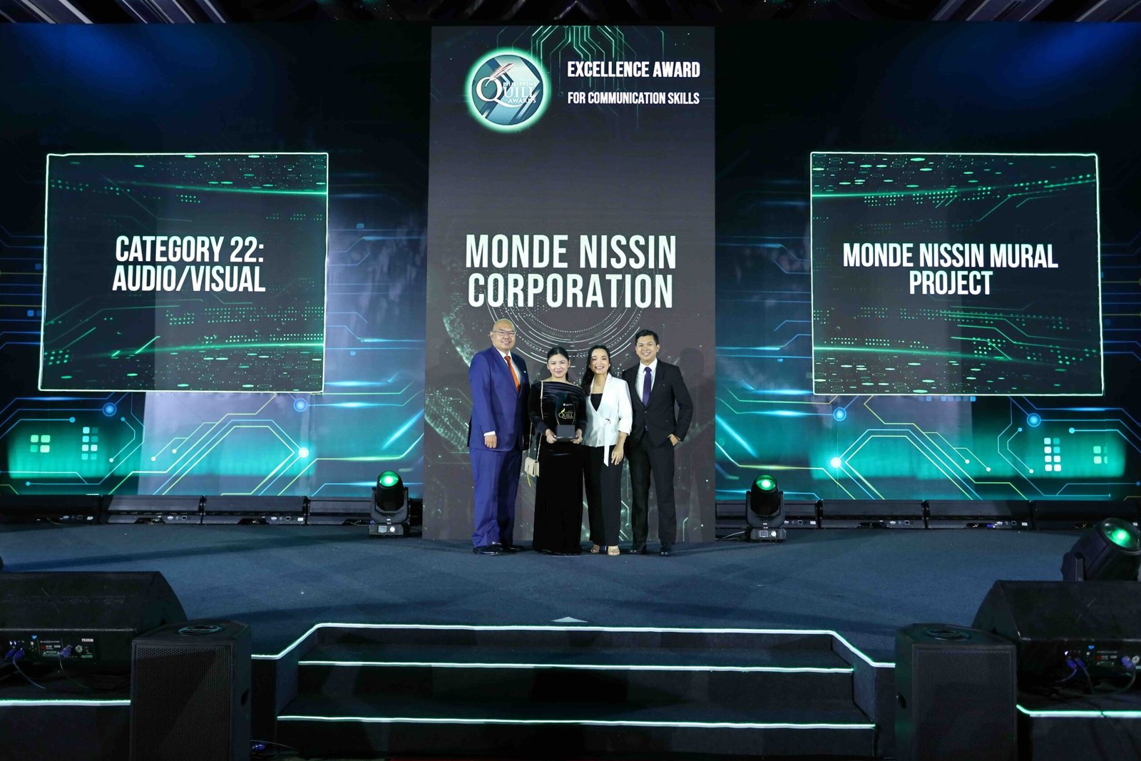 Monde Nissin Corporation bagged three Excellence Awards across multiple categories during the 21st Philippine Quill Awards