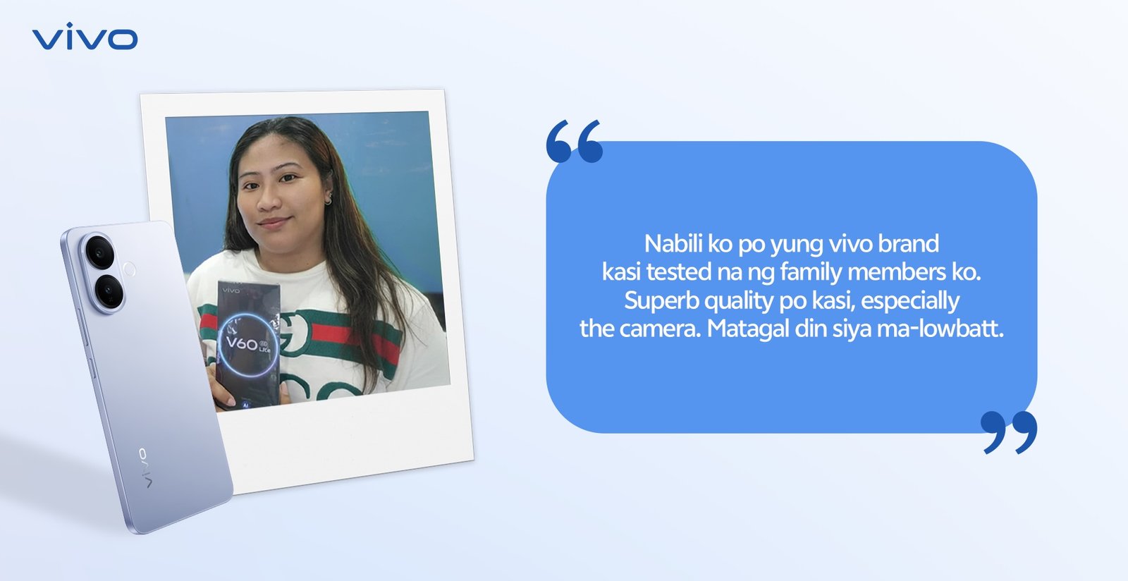 vivo Philippines celebrates a strong start for its newest release, V60 Lite, marking over 2,000 claimed units on its official availability nationwide on October 31.