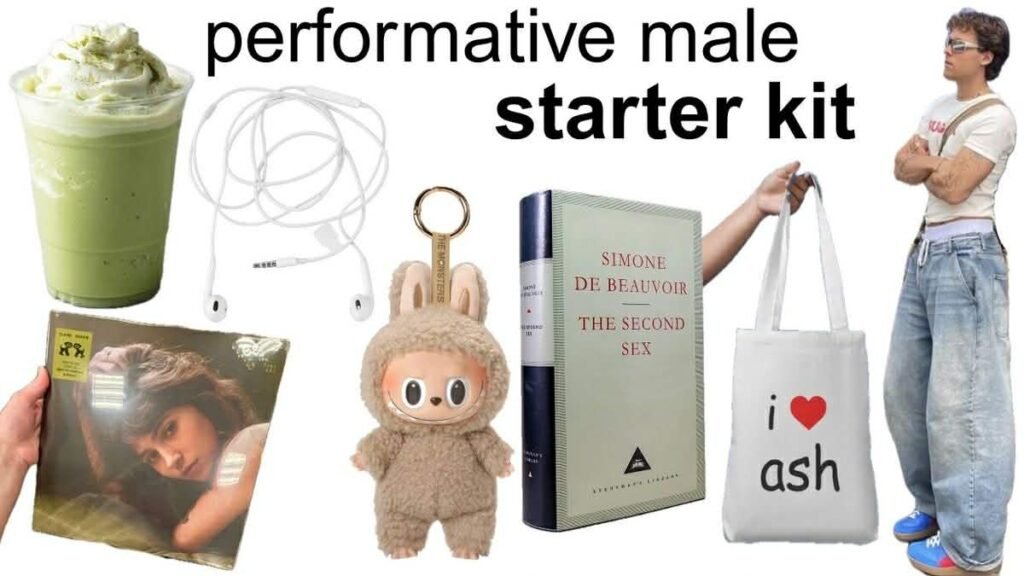 performative male starter pack