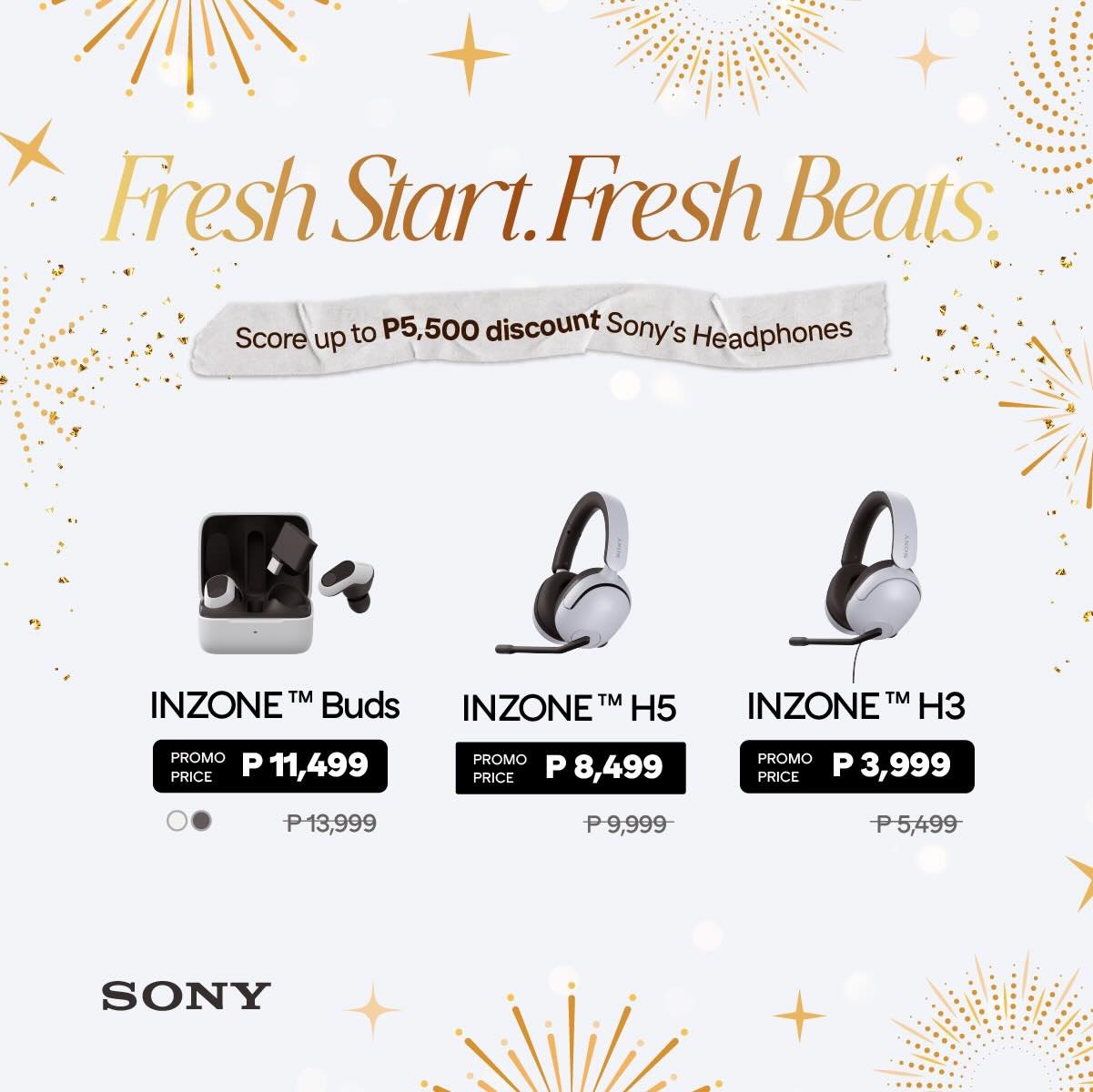 A new year calls for a fresh start–and the perfect soundtrack to match. Sony Philippines welcomes 2026 with “Fresh Start. Fresh Beats.”