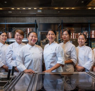 A delicious International Women’s Month dinner awaits as Chef January Belardo and her team prepare an indulgent nine-course meal for diners.
