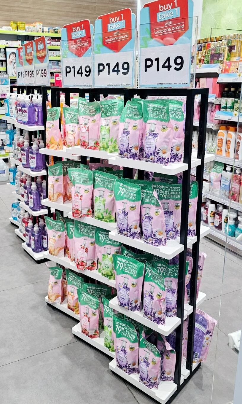 Watsons Philippines encourages small yet meaningful switches that naturally fit into daily routines. 