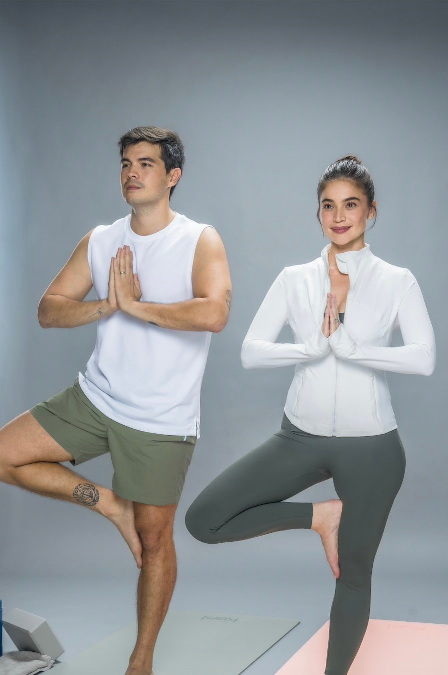 Actress and TV host Anne Curtis and lifestyle content creator Erwan Heussaff are encouraging Filipinos to invest in their health 