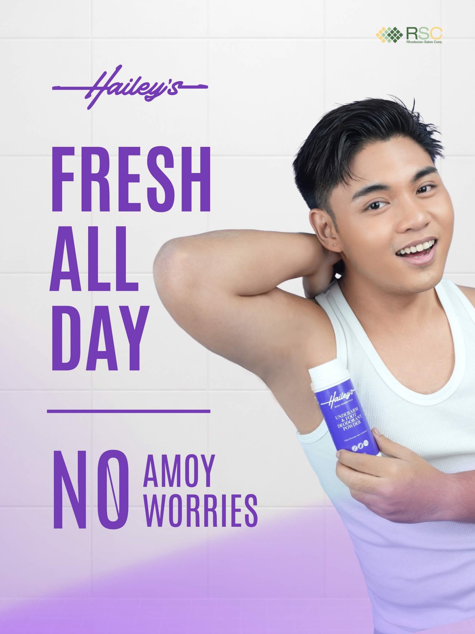 Kister Morata is the face of a new campaign highlighting the brand’s commitment to freshness for the active Filipino.