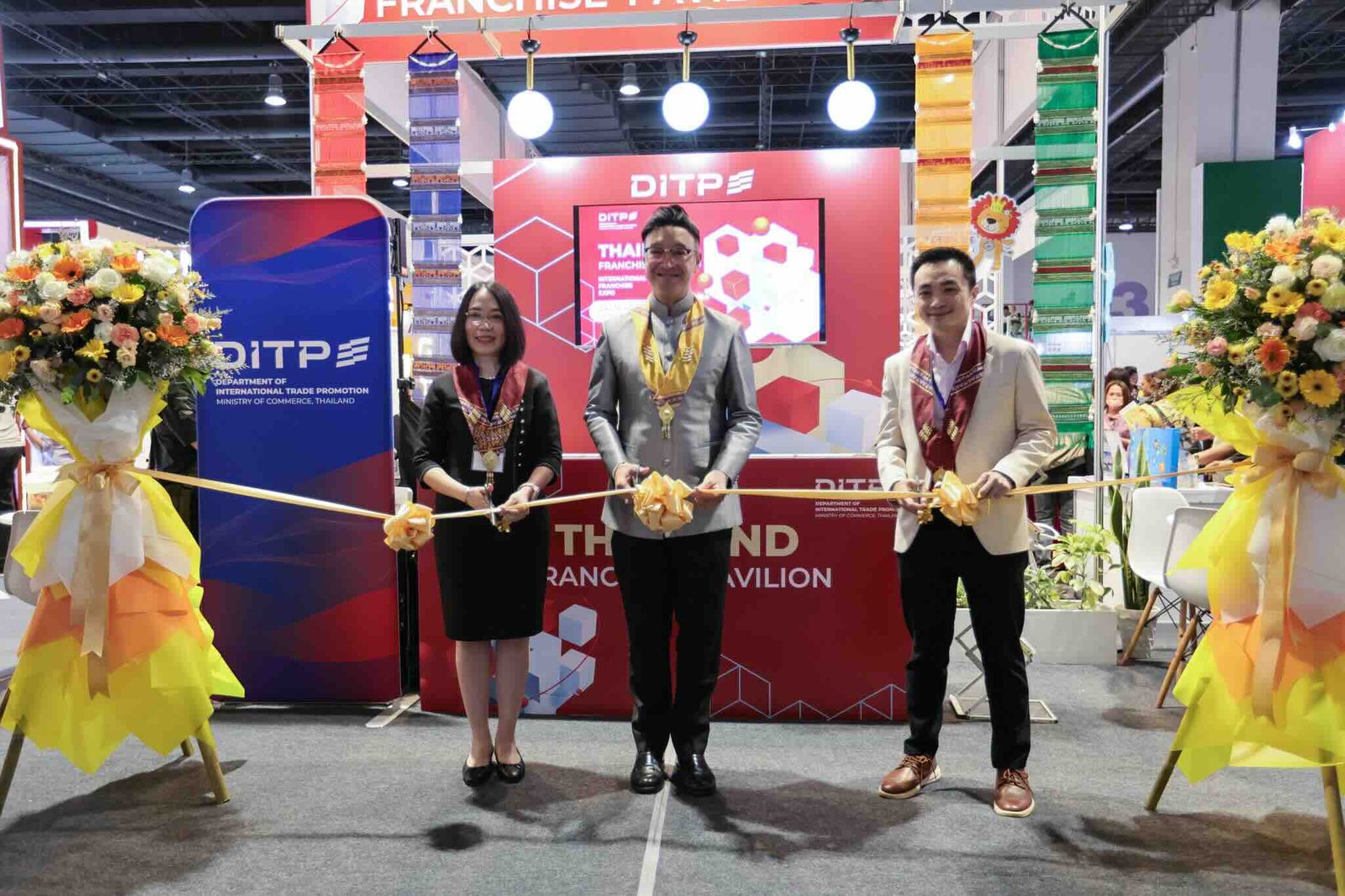 The Thailand Franchise Pavilion was officially opened on 24 April 2026 at the International Franchise Expo 2026