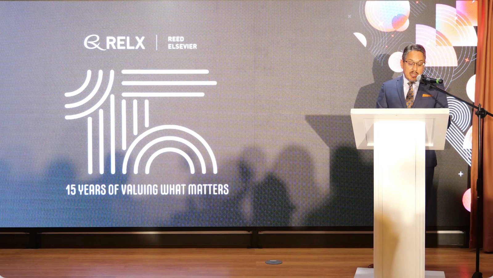 RELX | Reed Elsevier's 15th year in the Philippines commemorates its long-term commitment to Filipino talent, technology, and the communities it serves.