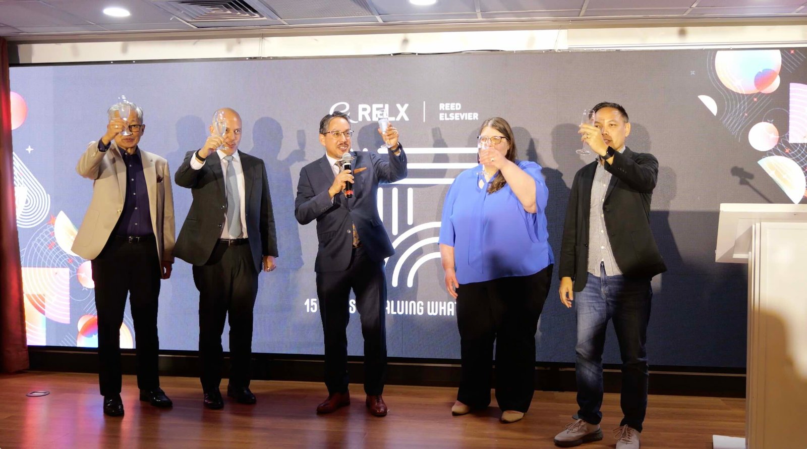 RELX | Reed Elsevier's 15th year in the Philippines commemorates its long-term commitment to Filipino talent, technology, and the communities it serves.