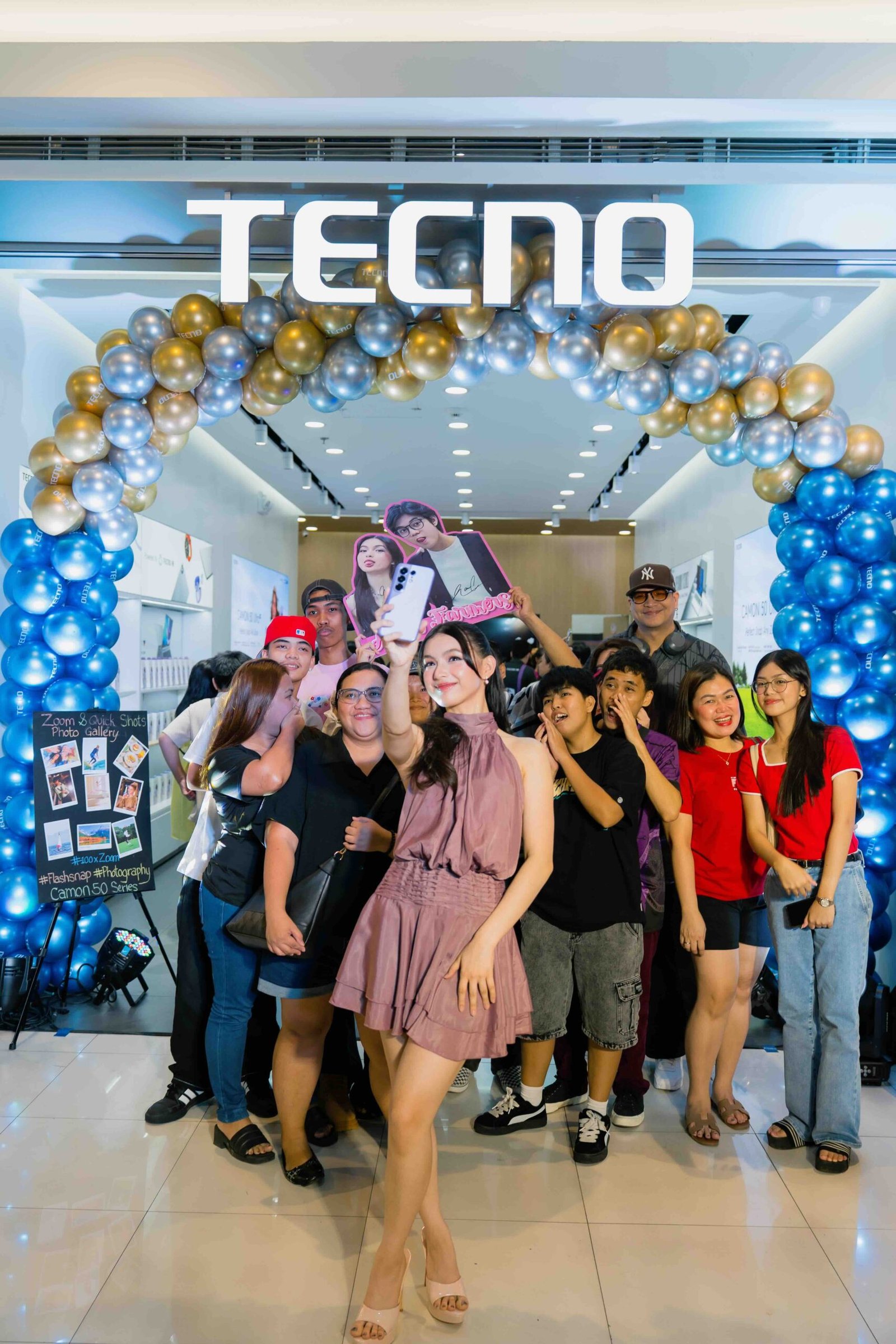 TECNO’s new CAMON 50 Series recorded a strong first-day offline response in the Philippines, with shoppers lining up at participating stores and generating visible retail momentum across key launch-day locations.