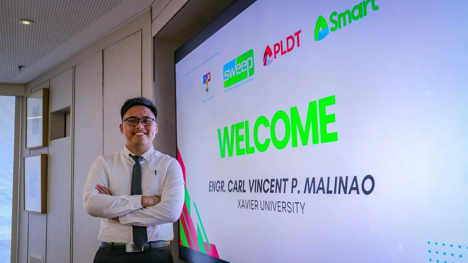 When Engr. Carl Vincent Malinao of Xavier University – Ateneo de Cagayan walked into the PLDT and Smart headquarters in Makati