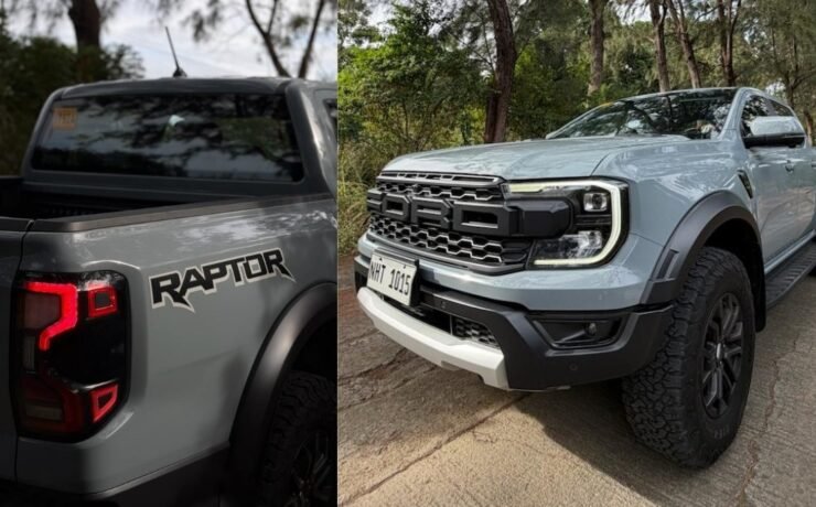 The Ranger Raptor has a presence that’s impossible to ignore. From the outside, it looks bulky, gnarly, and confident on the road.