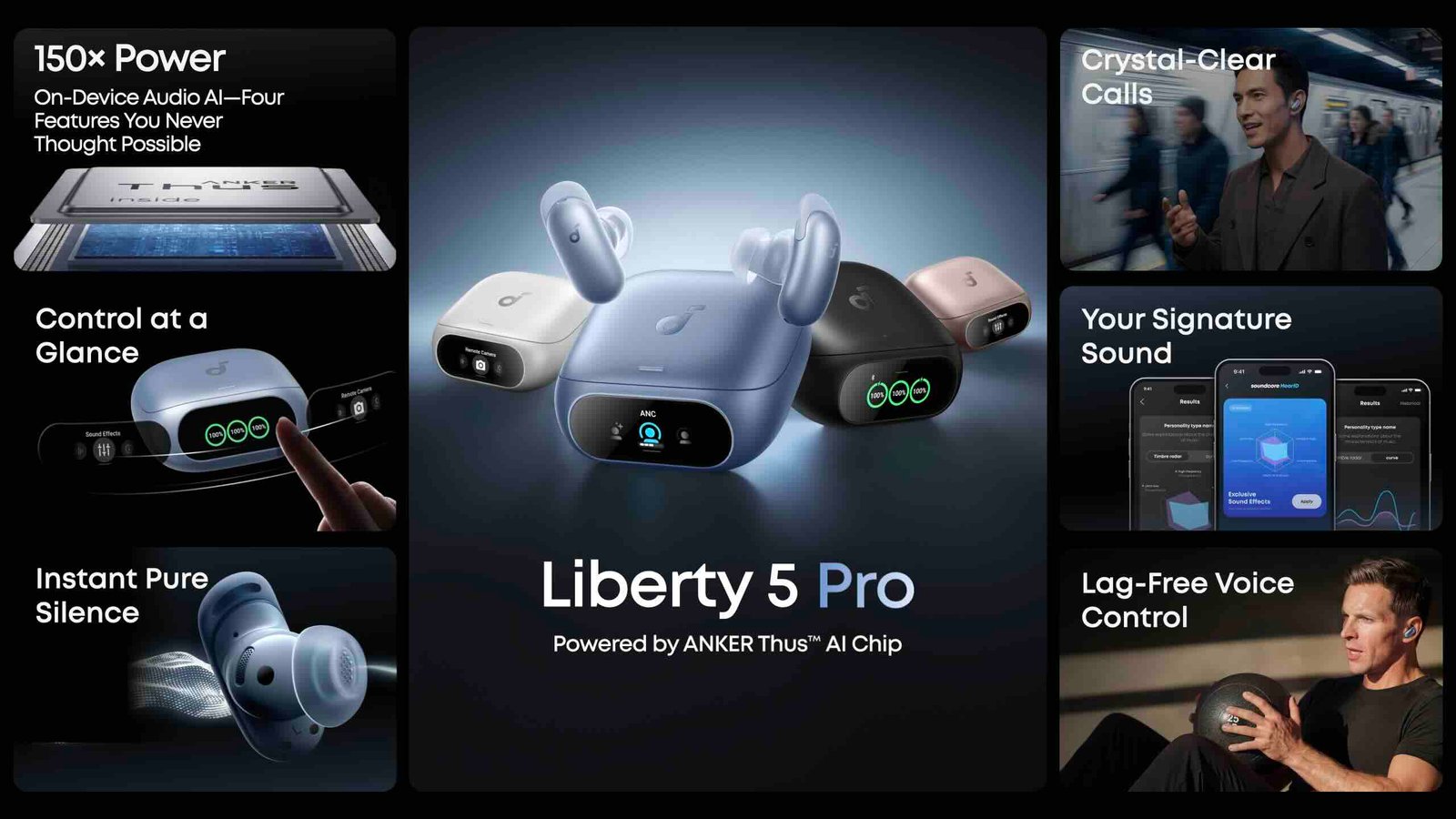 Anker’s premium audio brand, officially introduced the highly anticipated Liberty 5 Pro Series