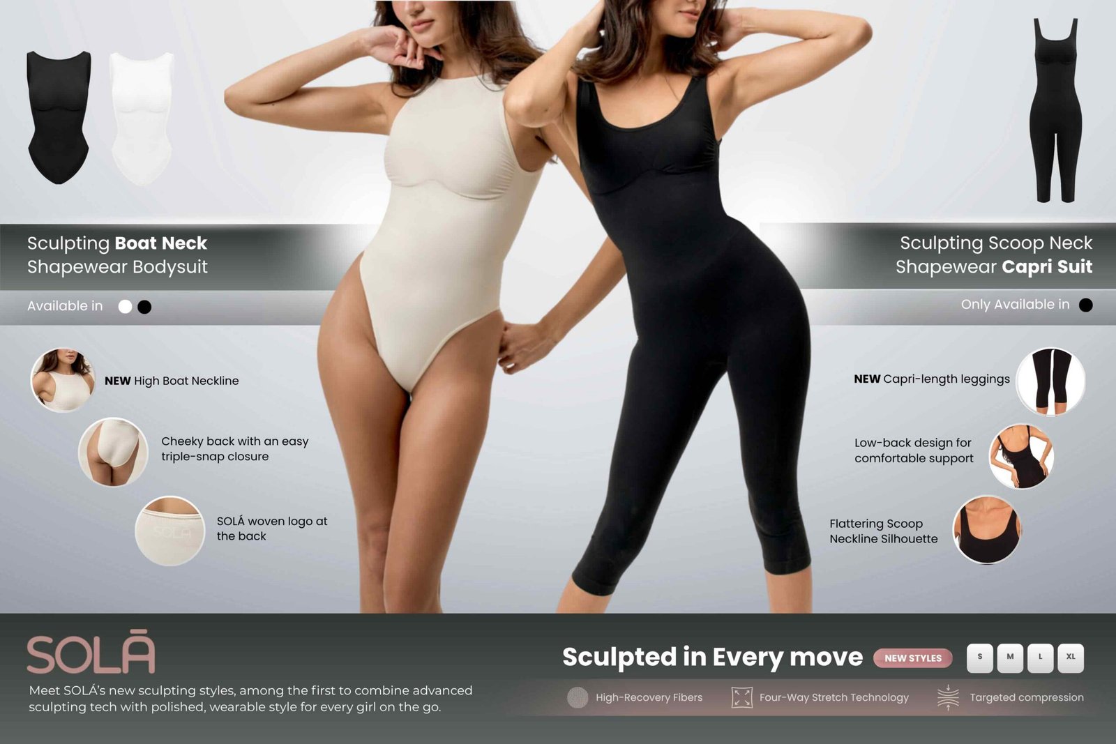 SOLA continues its  evolution as one of the Philippines' best-selling shapewear brands. Building on the success  of its Sculpting Collection