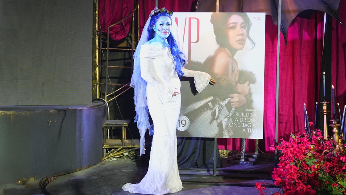 Jay-Ann Claire Bincal channeling their inner Corpse Bride as